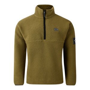Dare 2B Mens Twin Tip Half Zip Fleece Jacket / Olive Green